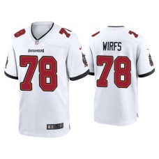 Men's Tampa Bay Buccaneers #78 Tristan Wirfs White 2020 NFL Draft Game Jersey