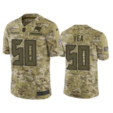 Men's Tampa Bay Buccaneers #50 Vita Vea Nike Salute to Service Limited Jersey - Camo