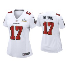 Women's Tampa Bay Buccaneers #17 Doug Williams Super Bowl LV White Game Fashion Jersey