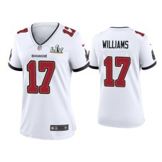 Women's Tampa Bay Buccaneers #17 Doug Williams Super Bowl LV White Game Jersey