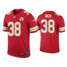 Men's Kansas City Chiefs #38 Color Rush Legend L'Jarius Sneed Red Jersey