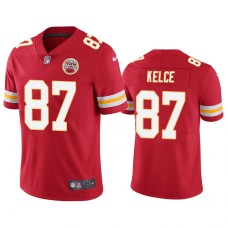 Men's Kansas City Chiefs #87 Nike Travis Kelce Red Color Rush Limited Jersey