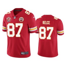 Men's Kansas City Chiefs #87 60th Season Travis Kelce Red Limited Jersey