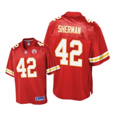 Youth Kansas City Chiefs #42 Red Anthony Sherman Pro Line Jersey