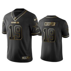 Men's Dallas Cowboys #19 2019 Golden Edition Vapor Untouchable Limited Amari Cooper Black Jersey