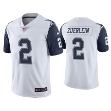 Men's Dallas Cowboys #2 Color Rush Limited Greg Zuerlein White Jersey