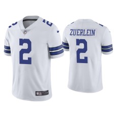 Men's Dallas Cowboys #2 Greg Zuerlein Vapor Limited White Jersey