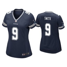 Women's Dallas Cowboys #9 Jaylon Smith Navy Game Jersey