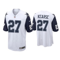 Men's Dallas Cowboys #27 Jayron Kearse White Alternate Game Jersey