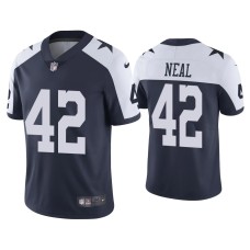 Men's Dallas Cowboys #42 Keanu Neal Vapor Limited Navy Jersey