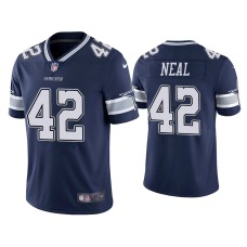 Men's Dallas Cowboys #42 Keanu Neal Vapor Limited Navy Jersey