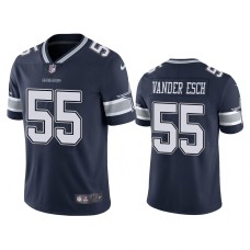 Men's Dallas Cowboys #55 Nike Leighton Vander Esch Navy Color Rush Limited Jersey