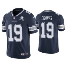 Men's Dallas Cowboys #19 60th Anniversary Amari Cooper Navy Limited Jersey