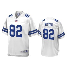 Men's Dallas Cowboys #82 Jason Witten White Pro Line Jersey