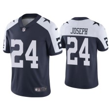 Men's Dallas Cowboys #24 Kelvin Joseph Vapor Limited Navy Jersey