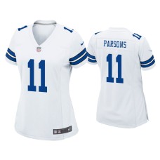 Women's Dallas Cowboys #11 Micah Parsons White Game Jersey