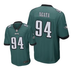 Men's Philadelphia Eagles #94 Green Haloti Ngata Nike Game Jersey