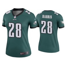 Women's Philadelphia Eagles #28 Anthony Harris Green Legend Jersey