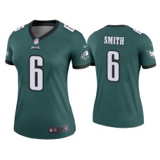 Women's Philadelphia Eagles #6 DeVonta Smith Green Legend Jersey