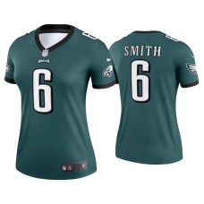 Women's Philadelphia Eagles #6 DeVonta Smith Midnight Green Legend Jersey