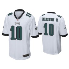 Men's Philadelphia Eagles #10 Gardner Minshew II White Game Jersey