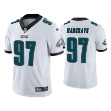 Men's Philadelphia Eagles #97 Javon Hargrave Vapor Limited White Jersey