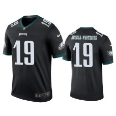 Men's Philadelphia Eagles #19 Color Rush Legend JJ Arcega-Whiteside Black Jersey