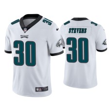 Men's Philadelphia Eagles #30 JaCoby Stevens Vapor Limited White Jersey