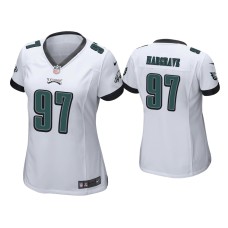 Women's Philadelphia Eagles #97 Javon Hargrave White Game Jersey