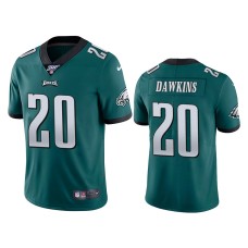 Men's Philadelphia Eagles #20 100th Season Brian Dawkins Midnight Green Limited Jersey