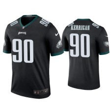 Men's Philadelphia Eagles #90 Color Rush Legend Ryan Kerrigan Black Jersey