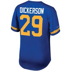 Eric Dickerson Los Angeles Rams Mitchell & Ness Mesh Retired Player Name & Number Crew Neck Top - Royal