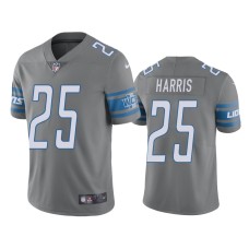 Men's Detroit Lions #25 Color Rush Limited Will Harris Steel Jersey