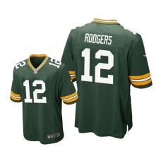 Men's Green Bay Packers #12 Green Aaron Rodgers Nike Game Jersey