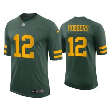 Men's Green Bay Packers #12 Aaron Rodgers Vapor Limited Green Jersey