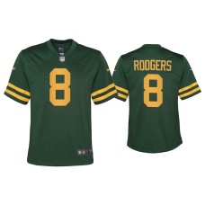 Youth Green Bay Packers #8 Amari Rodgers Green Alternate Game Jersey