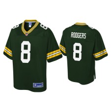 Youth Green Bay Packers #8 Amari Rodgers Green Pro Line Jersey