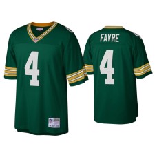 Men's Green Bay Packers #4 Brett Favre Green Legacy Replica Jersey