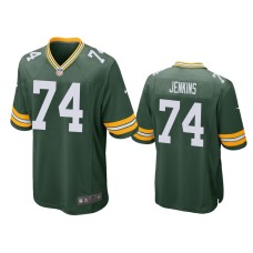 Men's Green Bay Packers #74 Elgton Jenkins Green NFL Draft Game Jersey