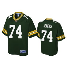 Men's Green Bay Packers #74 Elgton Jenkins Green Pro Line Jersey