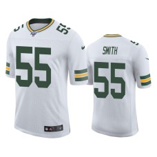 Men's Green Bay Packers #55 Za'Darius Smith 100th Season White Vapor Limited Jersey