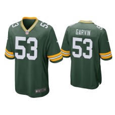 Men's Green Bay Packers #53 Jonathan Garvin Green Game Jersey