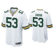 Men's Green Bay Packers #53 Jonathan Garvin White Game Jersey