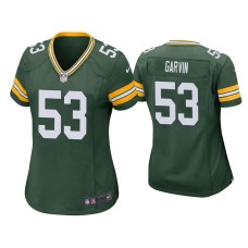 Women's Green Bay Packers #53 Jonathan Garvin Green Game Jersey