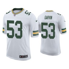 Men's Green Bay Packers #53 Vapor Limited Jonathan Garvin Packers White Jersey