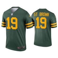 Men's Green Bay Packers #19 Equanimeous St. Brown Green Alternate Legend Jersey