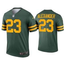 Men's Green Bay Packers #23 Jaire Alexander Green Alternate Legend Jersey