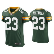 Men's Green Bay Packers #23 Jaire Alexander Green Classic Vapor Elite Jersey