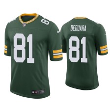 Men's Green Bay Packers #81 Josiah Deguara Vapor Limited Green Jersey