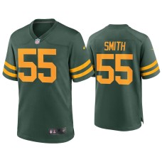 Men's Green Bay Packers #55 Za'Darius Smith Green Alternate Game Jersey